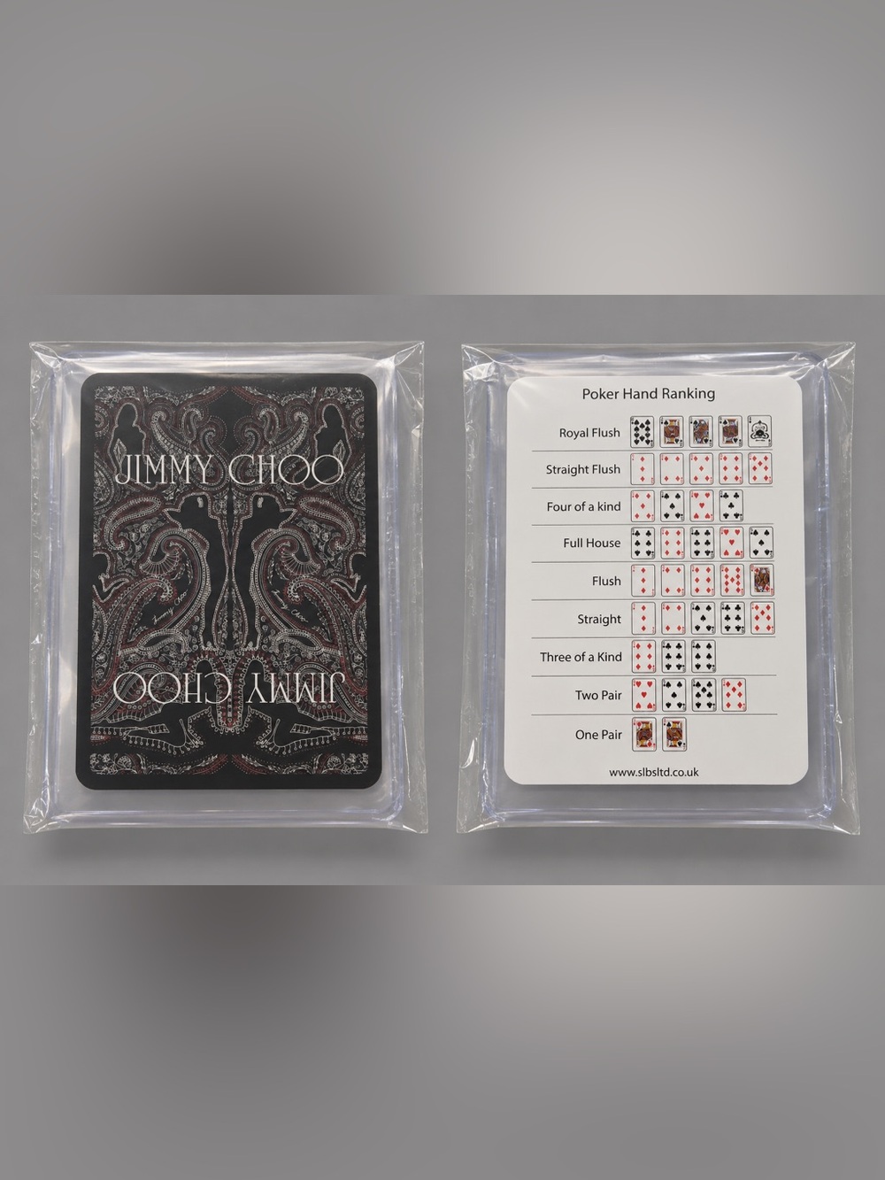 Jimmy Choo Poker Hand Ranking Card Rare